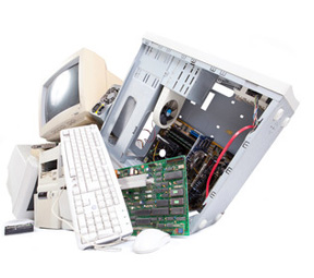 Old computer equipment