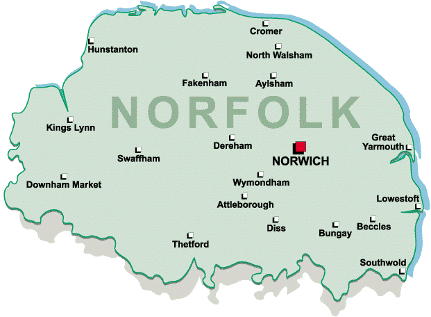 norfolk map