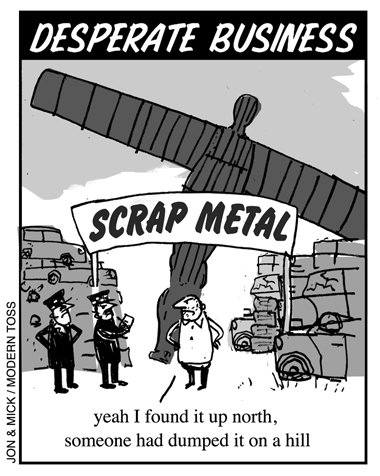 Scarp Metal cartoon